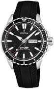 Festina Miesten kello F20378-1 Musta/Kumi Ø45 mm