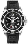 Breitling Miesten kello A17392D71B1S1 Superocean Ii 44 Musta/Kumi