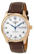 Longines Miesten kello L2.755.8.78.3 Master Hopea/Nahka Ø38.5 mm