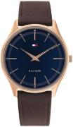 Tommy Hilfiger Miesten kello 1710466 Classic Sininen/Nahka Ø40 mm