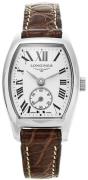 Longines Naisten kello L2.175.4.71.5 Evidenza Hopea/Nahka