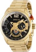 Invicta Miesten kello 39661 Aviator Sininen/Teräs Ø46 mm