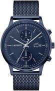 Lacoste Miesten kello 2011100 Sininen/Teräs Ø43 mm