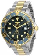 Invicta Miesten kello 24767 Pro Diver Musta/Kullansävytetty teräs