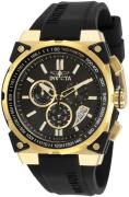 Invicta Miesten kello 27329 S1 Rally Musta/Kumi Ø47 mm