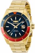 Invicta Miesten kello 36792 Pro Diver Sininen/Kullansävytetty teräs