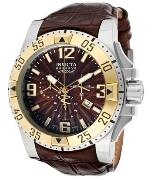 Invicta Miesten kello 10906 Excursion Ruskea/Nahka Ø50 mm