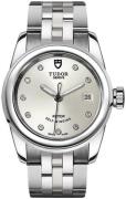 Tudor Naisten kello M51000-0002 Glamour Date Hopea/Teräs Ø26 mm