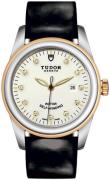 Tudor Naisten kello M53003-0078 Glamour Date Valkoinen/Nahka Ø31 mm