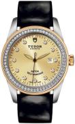 Tudor Naisten kello M53023-0045 Glamour Date Kullattu/Nahka Ø31 mm