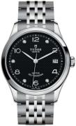 Tudor 1926 M91450-0004 Musta/Teräs Ø36 mm