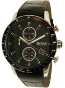 Hugo Boss Miesten kello 1513390 Rafale Musta/Nahka Ø45 mm