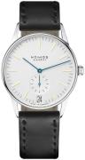 Nomos Glashütte Miesten kello N-380 Orion Valkoinen/Nahka Ø38 mm