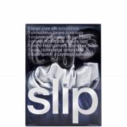 Slip Silk Large Scrunchies (Various Colours) - Midnight