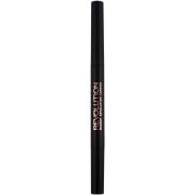 Makeup Revolution Duo Brow Pencil  Medium Brown