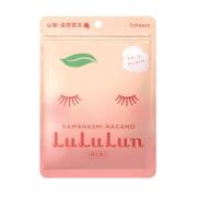 LuLuLun Premium Sheet Mask Yamanashi Peach 7 kpl