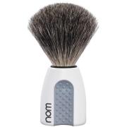 NOM ERIK Shaving Brush Pure Badger White White
