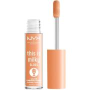 NYX PROFESSIONAL MAKEUP This Is Milky Gloss 18 Salted Caramel Sha