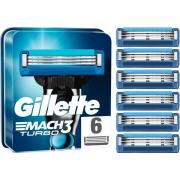 Gillette Mach3 Turbo Men’s Razor Blade Refills 6 kpl