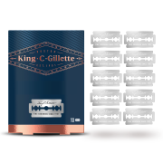 King C. Gillette King C. Gillette Kaksiteräinen turvaterä 10 Refi