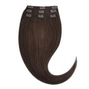 Rapunzel of Sweden Clip-on set 3 pieces 30 cm 2.0 Dark Brown