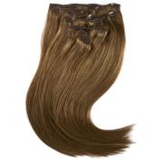 Rapunzel of Sweden Clip-on set 7 pieces 30 cm 5.0 Brown