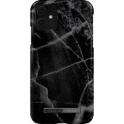 iDeal of Sweden iPhone 11/XR Fashion Case Black Thunder Marble