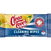 Clean Touch Antibacterial Cleaning Wipes Lemon 60 kpl