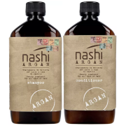 Nashi Argan Hydrating Shampoo + Conditioner 500mlx2