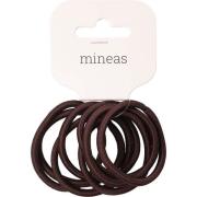 Mineas Hair Band Basic 8 pcs Brown