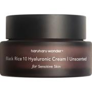 Haruharu Wonder Black Rice 12 Hyaluronic Cream Unscented 50 ml