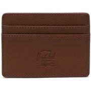 Herschel Charlie Cardholder Vegan Leather Saddle Brown