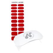 Love'n Layer Startkit Hand Grape Red