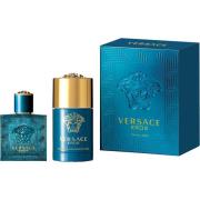 Versace Eros Gift Set Eros Pour Homme EdT + Deo Stick