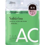 Saborino Medical Acnecare Mask 10 sheets