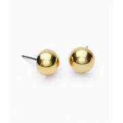 Blomdahl Golden Titanium Tiffany Precious, CZ White 6 mm