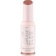 essence Satin Glow Luminous Shine Lipstick 01 Whole Latte Love