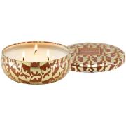 Voluspa Gingerbread Chalet Holiday Collection 3-Wick Tin Candle 3