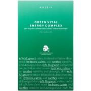 AXIS-Y Mugwort Green Vital Energy Complex Sheet Mask 5 kpl