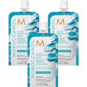 Moroccanoil Color Depositing Mask Aquamarine 30 ml x 3