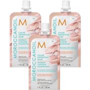 Moroccanoil Color Depositing Mask Rose Gold 30 ml x 3