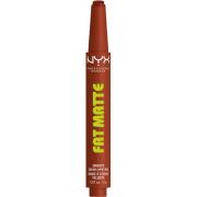 NYX PROFESSIONAL MAKEUP Fat Matte Slick Click Lip Balm 06 Beary N