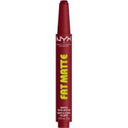 NYX PROFESSIONAL MAKEUP Fat Matte Slick Click Lip Balm 18 Berry S