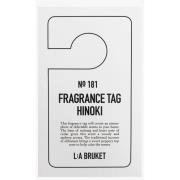 L:A Bruket Fragrance tag Hinoki
