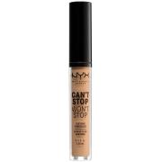 NYX PROFESSIONAL MAKEUP Can't Stop Won't Stop Concealer Soft Beig