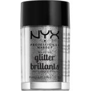 NYX PROFESSIONAL MAKEUP Face & Body Glitter - Silver