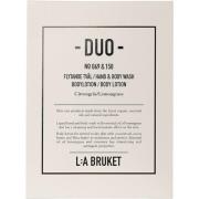 L:A Bruket Duo-kit Flytande Tvål/Bodylotion Citrongräs 200ml 190