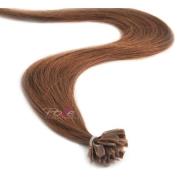 Poze Hairextensions Poze Keratin Standard 50cm 7BN Mocha Brown