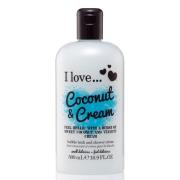 I Love... Bubble Bath & Shower Crème I Love…  Coconut & Cream
