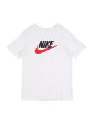 Nike Sportswear Paita 'Futura'  vaaleanpunainen / musta / valkoinen